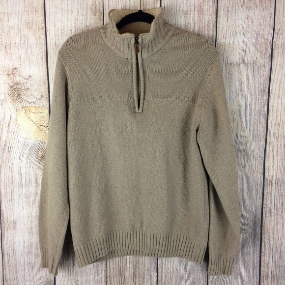 Oscar de la Renta Other - Oscar De La Renta 1/4 Zip Men's Sweater Sz M